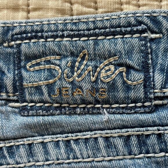 Silver Suki Blue Jeans Sz W29/L30 - Picture 3 of 8